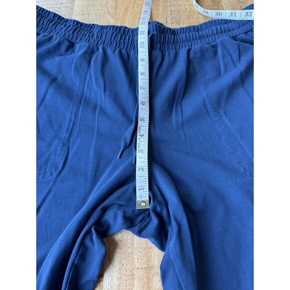 Life Is Good Women's Blue Crusher Flex Pull On Rolled Cropped Sweat Pants XL - Picture 8 of 10